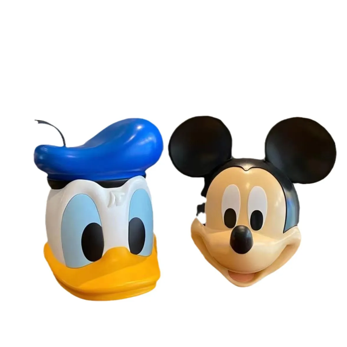 Mickey Mouse Head Ceramic Coin Bank – Disney Figurine & Money Saving Box, Tabletop Decor for Coffee Bar, Sideboard, Entryway & Living Room